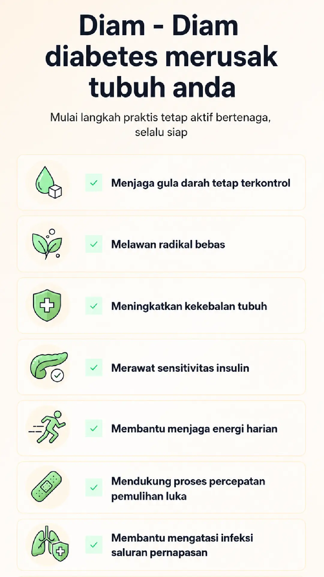 Tips jaga diabetes