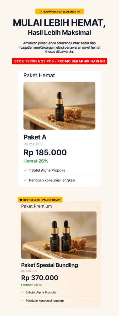 Pricing Alpha Propolis