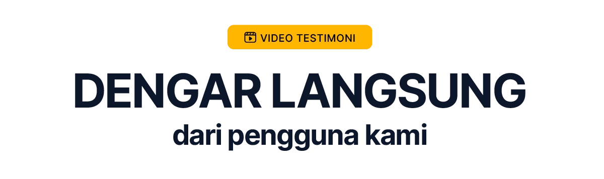 Video Testimoni